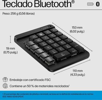 Hp 435 Draadloos Toetsenbord Spaans Zwart Spanish QWERTY beschikbaar voor biedingen