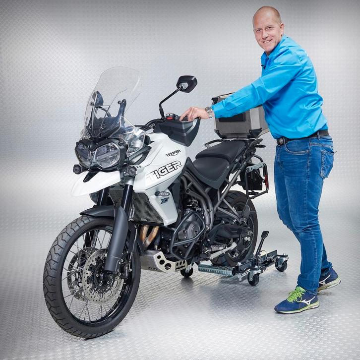 Datona Motor mover hydraulisch achterwiel - Datona - Zwart, Auto diversen, Autogereedschap, Ophalen of Verzenden