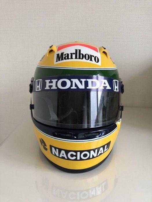 Ayrton Senna - 1990 - Casque replica, Collections, Marques automobiles, Motos & Formules 1