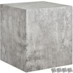 tectake Salontafel Lasley, draagkracht 45 kg - Betonlook, 45, Huis en Inrichting, Tafels | Salontafels, Verzenden, Nieuw