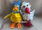 Figure - De Fabeltjeskrant 7 Handpoppen/poppenkastpoppen,, Antiek en Kunst