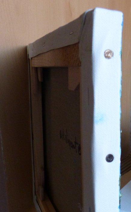 R. Vincent (1954) - cueillette des Olives à Ollioules oeuvre, Antiek en Kunst, Kunst | Schilderijen | Modern