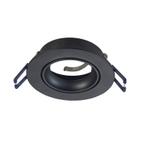 GU10 - armatuur - Carme - kantelbaar - zwart, Huis en Inrichting, Lampen | Spots, Verzenden, Nieuw