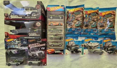 Hot Wheels, Jada Toys 1:64 - Modelauto  (15) - Fast &, Hobby en Vrije tijd, Modelauto's | 1:5 tot 1:12