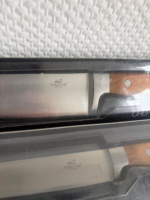 Sabatier - Tafelmes (2) - Koksmes - Staal, Hout, Antiek en Kunst, Antiek | Keukengerei