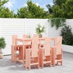 vidaXL 7-delige Tuinset massief douglashout, Tuin en Terras, Verzenden, Nieuw, Tuinset