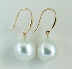 Oorbellen - 18 karaat Geel goud Parel - South Sea, Echte, Nieuw