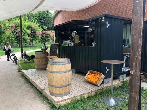 Container bar - Kiosque - Bulle de vente - Livraison rapide., Doe-het-zelf en Bouw, Containers