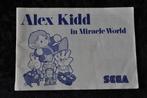 Alex Kid in Miracle World  Sega Master System Manual, Games en Spelcomputers, Verzenden, Nieuw