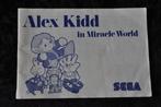 Alex Kid in Miracle World  Sega Master System Manual, Verzenden