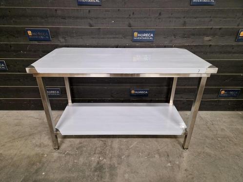 Werktafel | Maxima | RVS | 140x70 cm, Zakelijke goederen, Horeca | Meubilair en Inrichting, Nieuw zonder verpakking