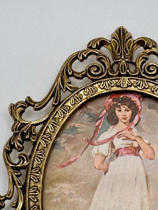 Wanddecoratie (4) - Italië - Messing fotolijsten, Antiek en Kunst, Curiosa en Brocante