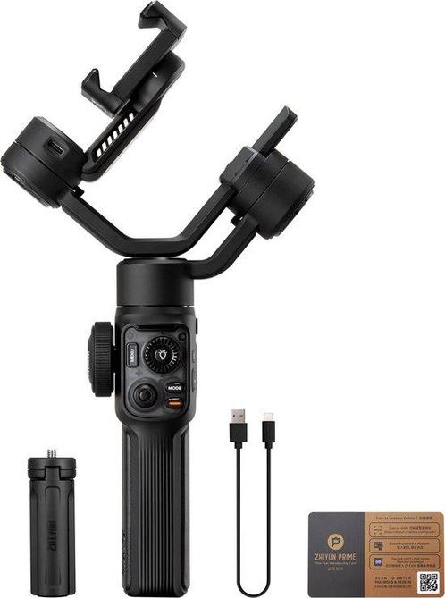 Zhiyun Smooth 5S AI - Gimbal - 3 assig (Camera accessoires), Audio, Tv en Foto, Overige Audio, Tv en Foto, Nieuw, Verzenden