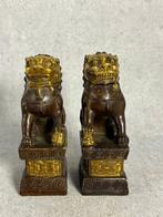 Set foo dogs - Brons - China - Eind 20e eeuw, Antiek en Kunst
