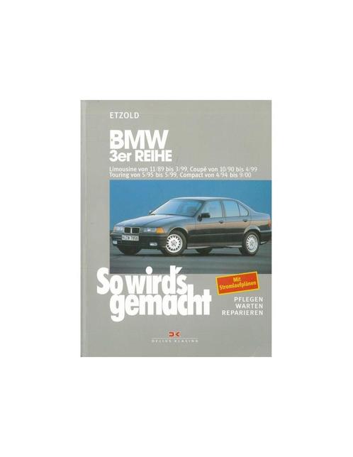 1989 - 1999 BMW 3 SERIE BENZINE DIESEL VRAAGBAAK DUITS, Auto diversen, Handleidingen en Instructieboekjes, Ophalen of Verzenden