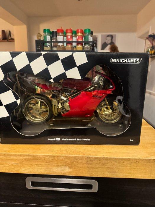 Minichamps 1:6 - Moto miniature - Ducati 996 Undecorated, Hobby en Vrije tijd, Modelauto's | 1:5 tot 1:12