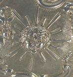 Schweiz - Silber Repousee Spindeluhr -