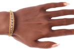Armband - 18 karaat Geel goud - Diamant - Sapphire, Antique, Nieuw