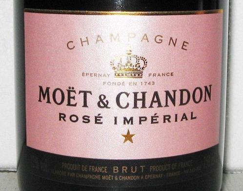 Moët & Chandon, Impérial Rosé - Champagne Brut - 4, Verzamelen, Wijnen