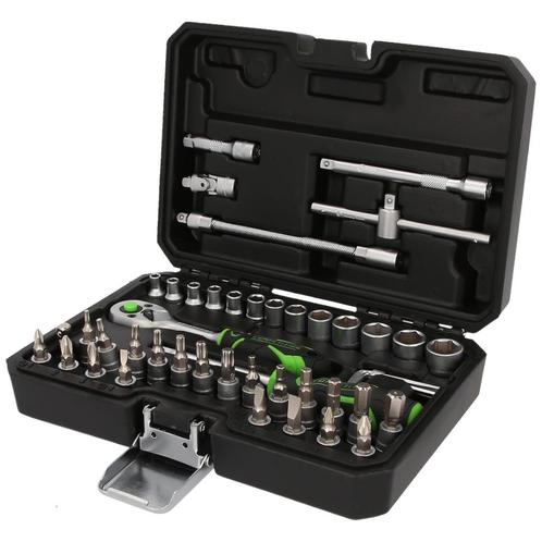 Competition 1/4 Dopsleutelset 48-delig, Auto diversen, Autogereedschap, Nieuw, Verzenden