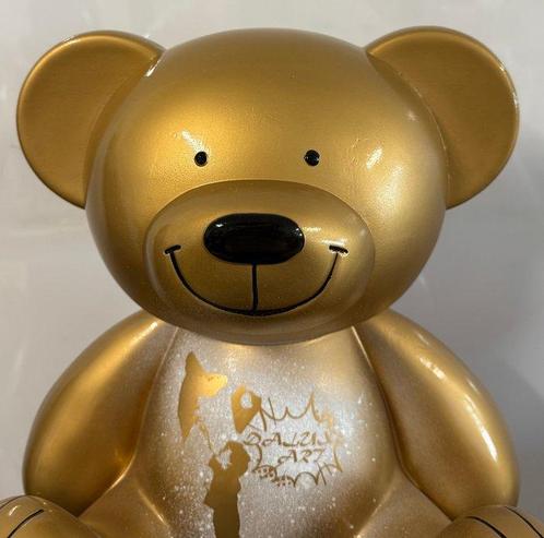 Daluxe Art - 1999 • Golden Graffiti Bear, Antiek en Kunst, Kunst | Designobjecten