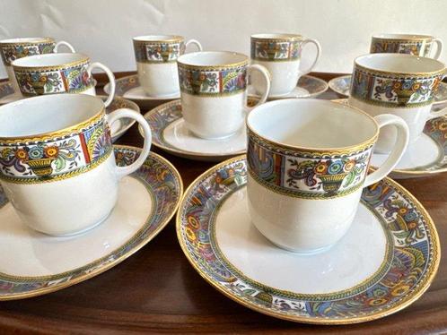 Haviland & Co. Limoges, Limoges - Tasse et soucoupe (18) -, Antiek en Kunst, Antiek | Meubels | Tafels