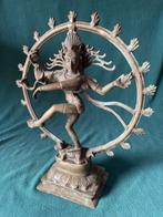 Beeld, Bronze Shiva Nataraja – India – 36.5 cm – 4 kg –, Antiek en Kunst
