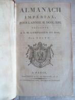 Testu - Almanach Impérial pour lannée - 1813, Antiek en Kunst, Antiek | Boeken en Manuscripten