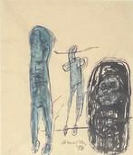 Corneille (1922-2010) - Personnages Cobra, 1950, Antiek en Kunst