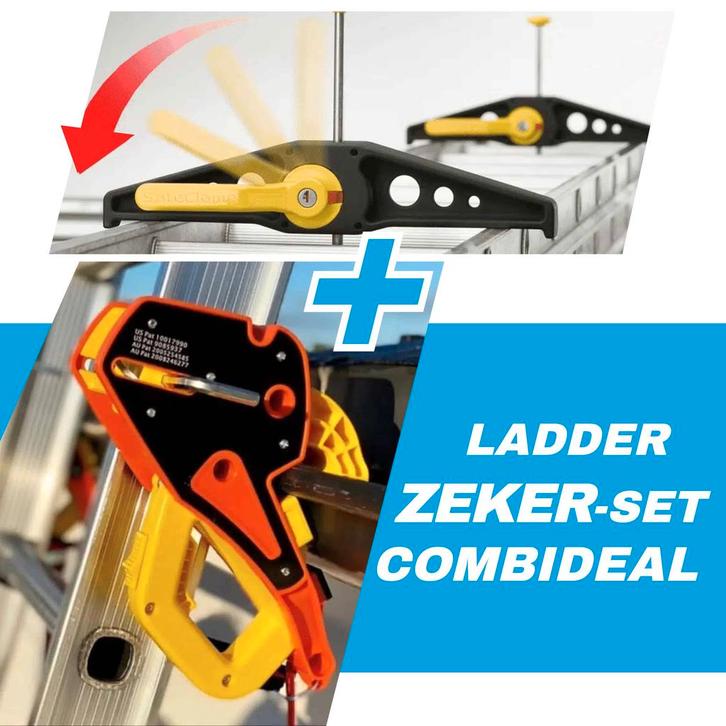 Ladder ZEKER-set combideal, Doe-het-zelf en Bouw, Ladders en Trappen, Verzenden