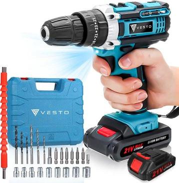 Tweedekans | Vesto® PowerDrive Accuboormachine - Accu beschikbaar voor biedingen