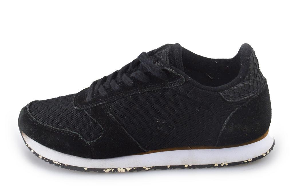 Woden sneakers online zwart