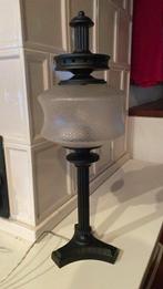 Bureaulamp - Metaal, Glas, Messing - Vintage lamp uit de, Antiek en Kunst