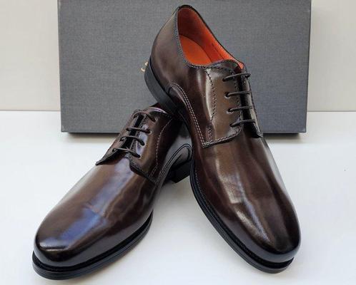 Santoni - Chaussures à lacets - Taille : EU 44, EU 44.5 -, Kleding | Heren, Schoenen