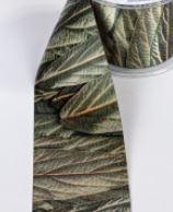 Lint greenleaf 70mm 80 cm viburnum dubbelsatijn, dubbel leaf