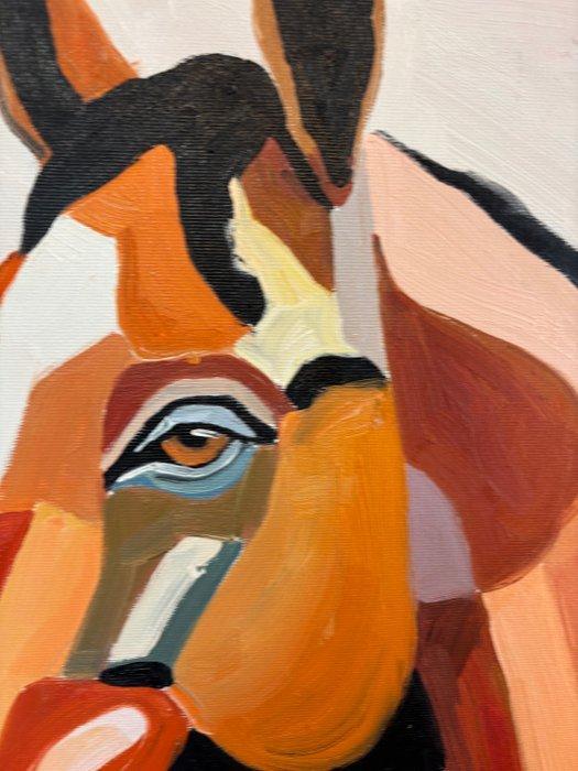Enzo (XX) - Le cheval, Antiek en Kunst, Kunst | Schilderijen | Modern