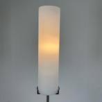 IDL Italiaans design vloerlamp met wit glazen kap, Huis en Inrichting, Lampen | Overige, Gebruikt