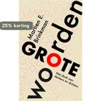 Grote woorden 9789043532600 Martien E. Brinkman, Verzenden, Gelezen, Martien E. Brinkman