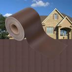 vidaXL Tuinscherm 35x0,19 m PVC bruin, Tuin en Terras, Verzenden, Nieuw