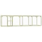 vidaXL Kippenhok 1,5x6x1,5 m geïmpregneerd grenenhout, Verzenden