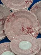 Wedgwood (Tunstall) – Florales Transferdekor – Keramik, Antiek en Kunst