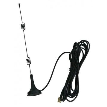 Antenne avec pied aimanté câble de 1,5 m - kerbl, Neuf