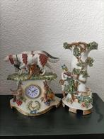 Tafel/bureauklokken (2) - Keramiek - 1960-1970 - Jagers Klok, Antiek en Kunst