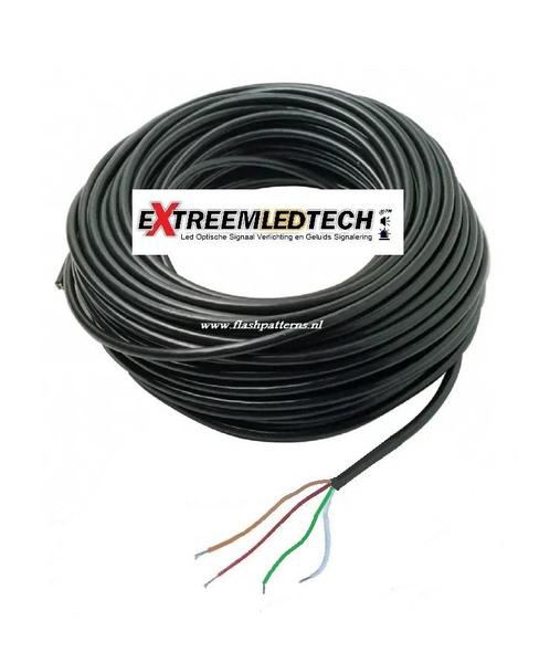 Universeel 4 aderig Verleng kabel voor Flitsers 4 x 1 mm 12-, Autos : Pièces & Accessoires, Éclairage, Enlèvement ou Envoi