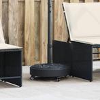 vidaXL Parasolvoet met wielen voor stok van Ø38 / 48 mm 27, Verzenden