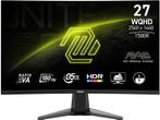 Msi -  Gaming monitor - 27 Inch Qhd Va  - Zwart, Computers en Software, Msi, Verzenden, VA, Nieuw