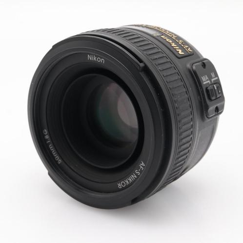 Nikon AF-S 50mm F/1.8G occasion, Audio, Tv en Foto, Foto | Lenzen en Objectieven, Zo goed als nieuw, Verzenden