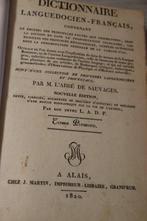 De Sauvage. labbé - Dictionnaire languedocien-français -, Antiquités & Art, Antiquités | Livres & Manuscrits