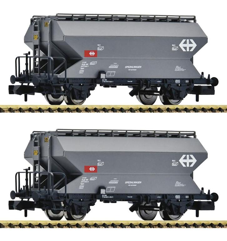 fleischmann 831313 N 2-delige set: Graansilo-wagons, SBB, Hobby en Vrije tijd, Modeltreinen | N-Spoor, Gelijkstroom, Overige typen
