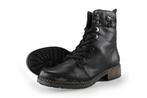 Rieker Veterboots in maat 39 Zwart | 5% extra korting, Kleding | Dames, Schoenen, Verzenden, Zwart, Overige typen, Gedragen